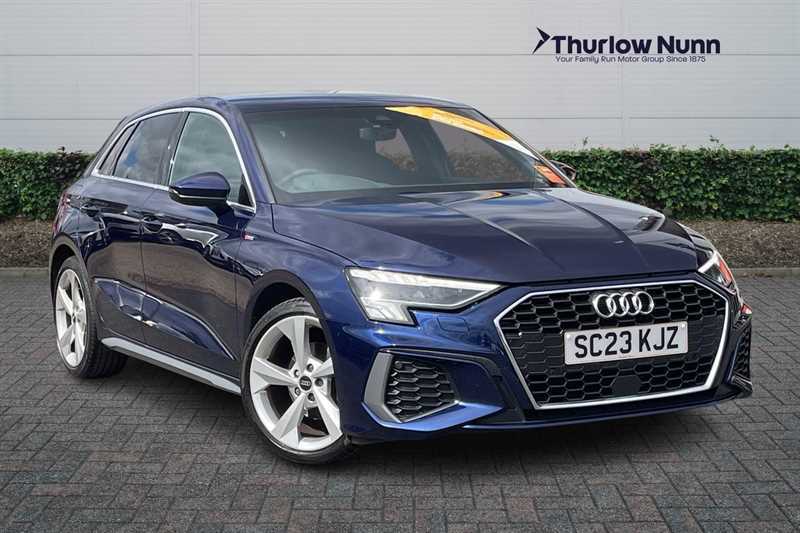 Audi A3 1.0 Tfsi 30 S Line Sportback Eur Blue