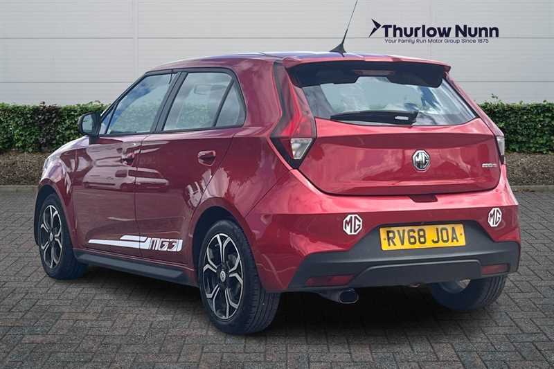 MG MG3 1.5 Vti-tech Exclusive Hatchback RV68JOA Red #5