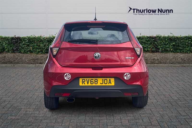MG MG3 1.5 Vti-tech Exclusive Hatchback RV68JOA Red #4