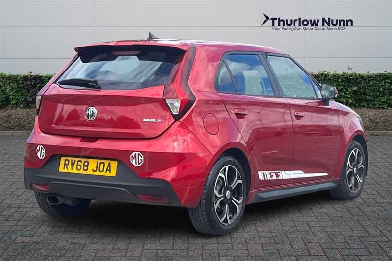MG MG3 1.5 Vti-tech Exclusive Hatchback RV68JOA Red #3