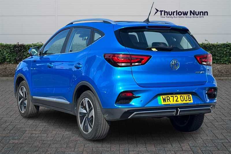 MG ZS 51.1Kwh Trophy Suv 176 Ps WR72OUB Blue #5