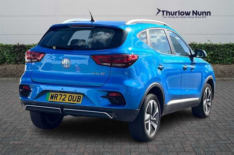 MG ZS 51.1Kwh Trophy Suv 176 Ps WR72OUB Blue #3
