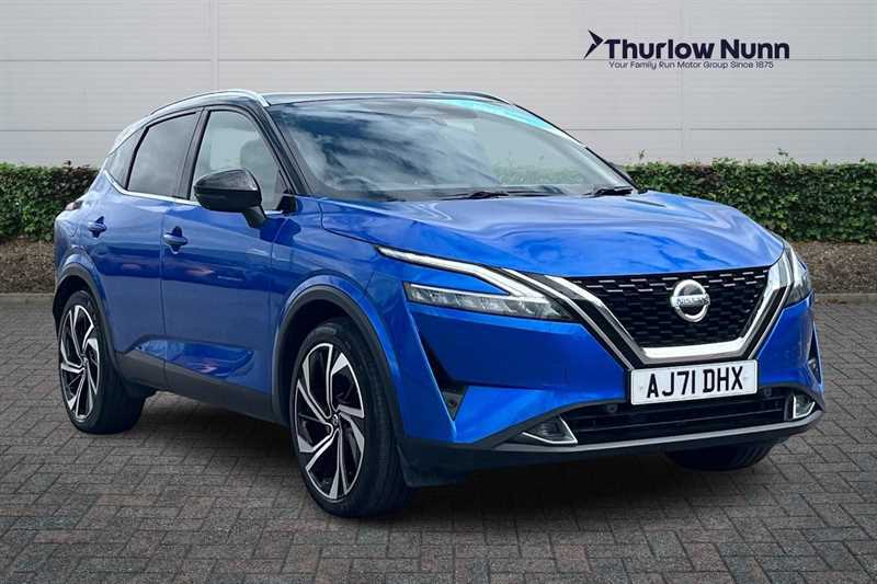 Nissan Qashqai 1.3 Dig-t Mhev Tekna Suv Hybrid Xtron Blue