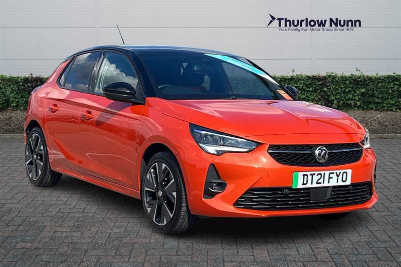 Vauxhall Corsa-e 50Kwh Sri Nav Premium Hatchback Orange