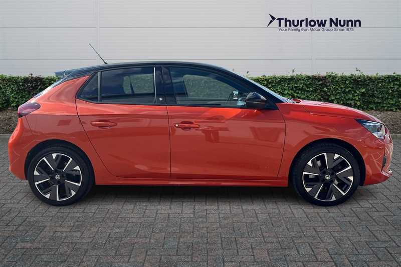 Vauxhall Corsa-e 50Kwh Sri Nav Premium Hatchback DT21FYO Orange #2