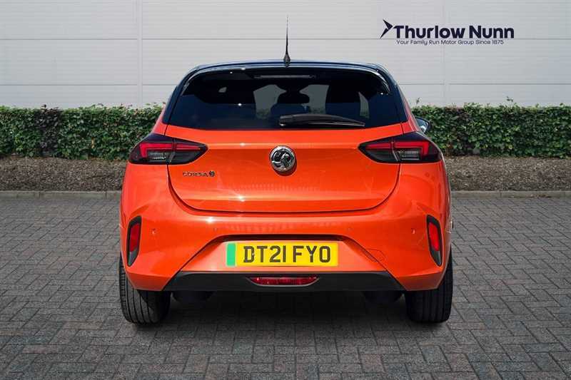 Vauxhall Corsa-e 50Kwh Sri Nav Premium Hatchback DT21FYO Orange #4