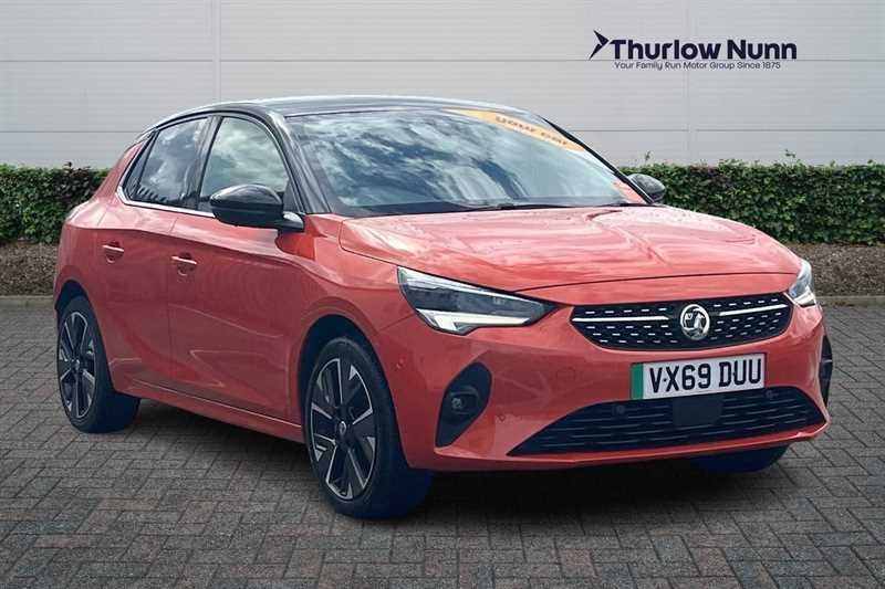 Vauxhall Corsa-e 50Kwh Elite Nav Hatchback 7.4Kw Orange