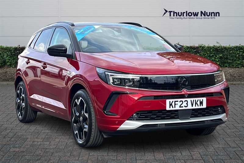 Vauxhall Grandland 1.2 Turbo Ultimate Suv Euro 6 Ss Red