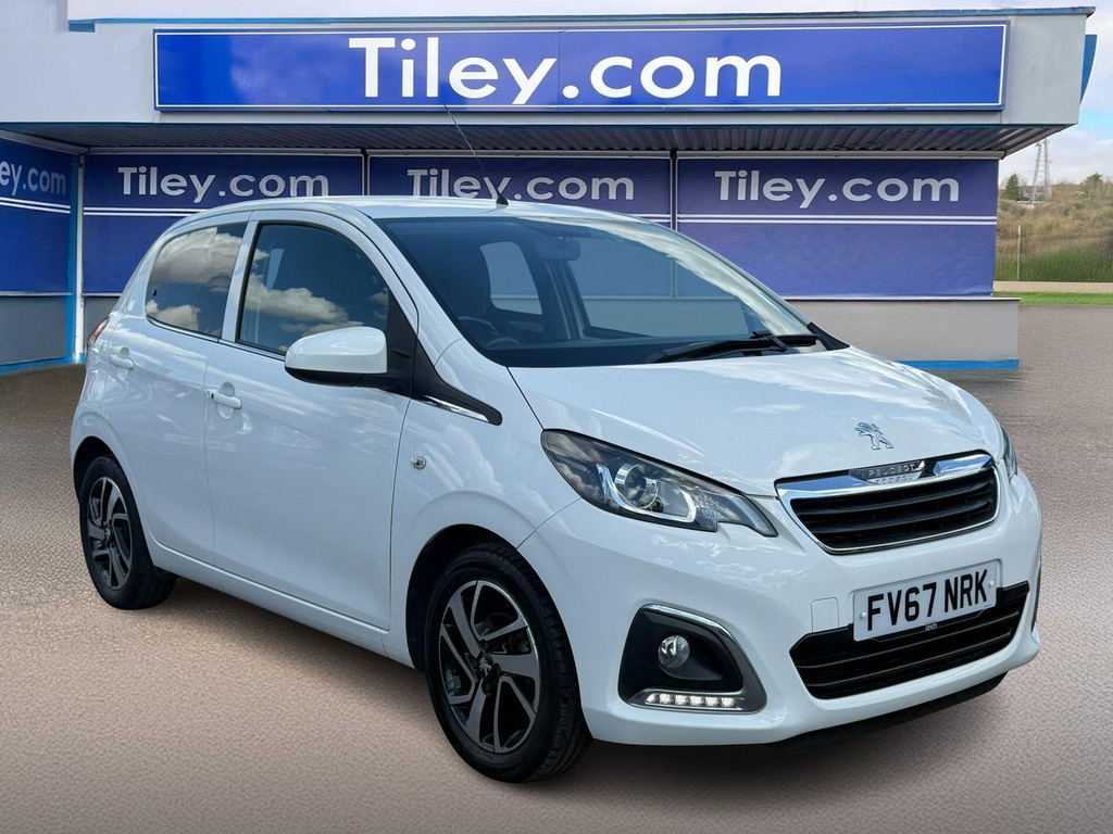 Peugeot 108 1.2 Puretech Allure Euro 6 White