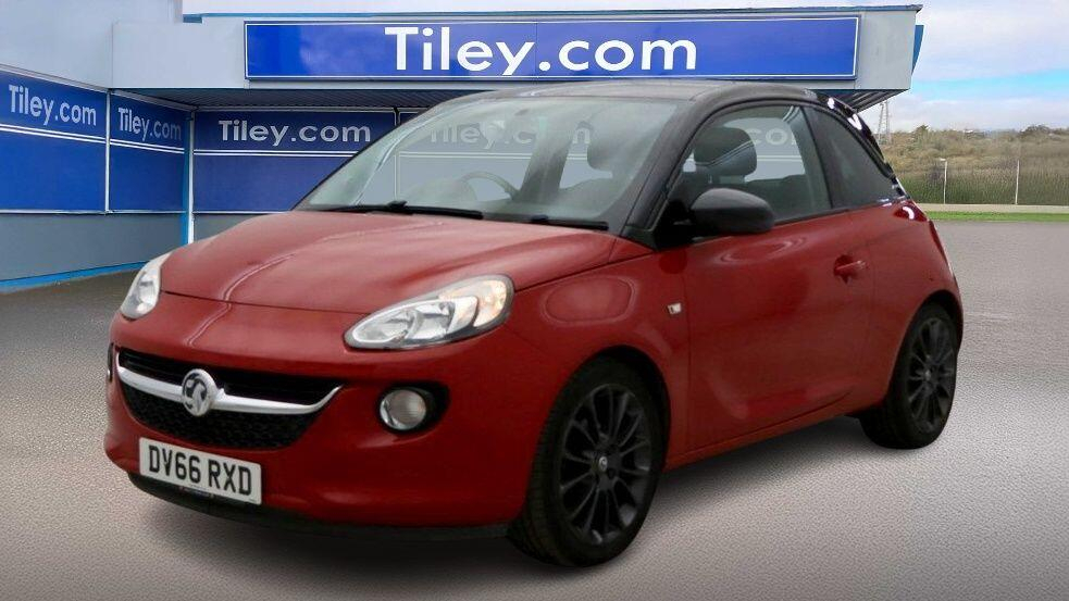 Vauxhall Adam 1.2I Jam Euro 6 DV66RXD Red #2