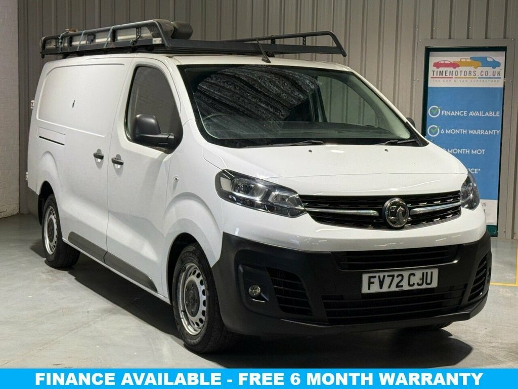 Vauxhall Vivaro 2L Dynamic 6Dr FV72CJU White