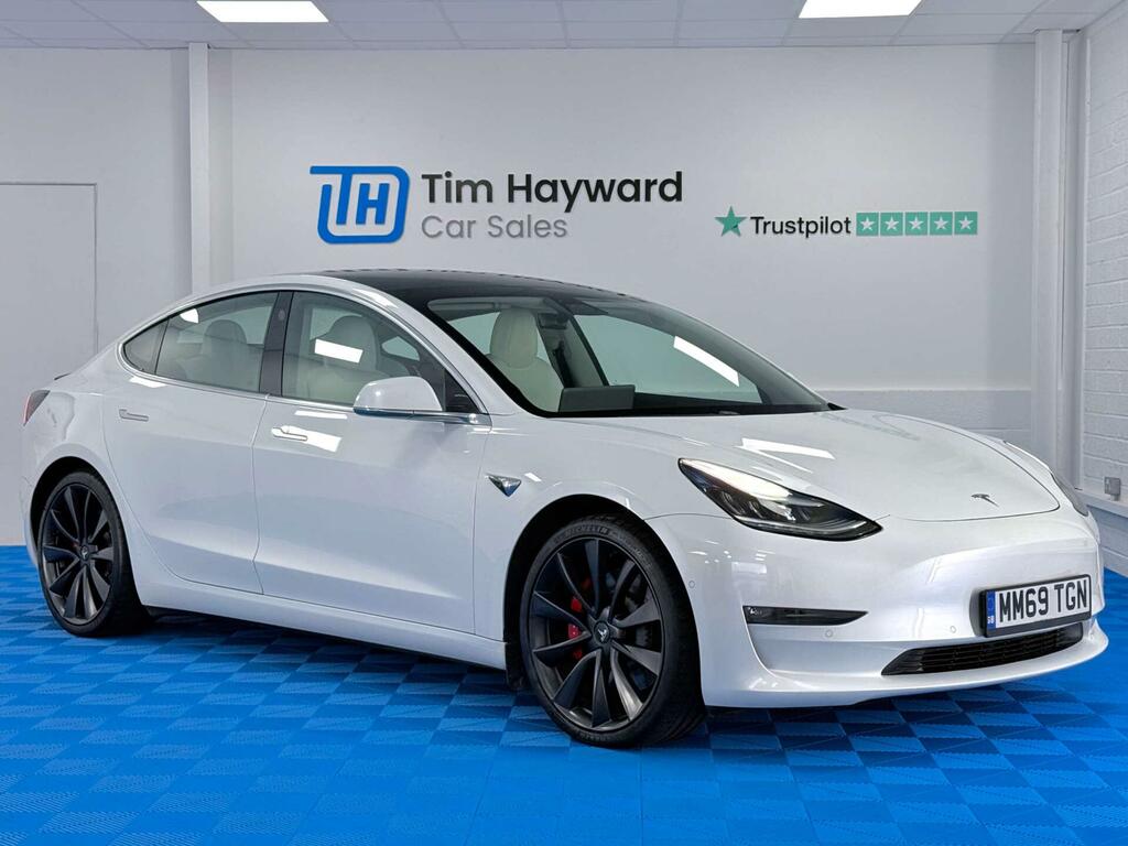 Tesla Model 3 Performance White