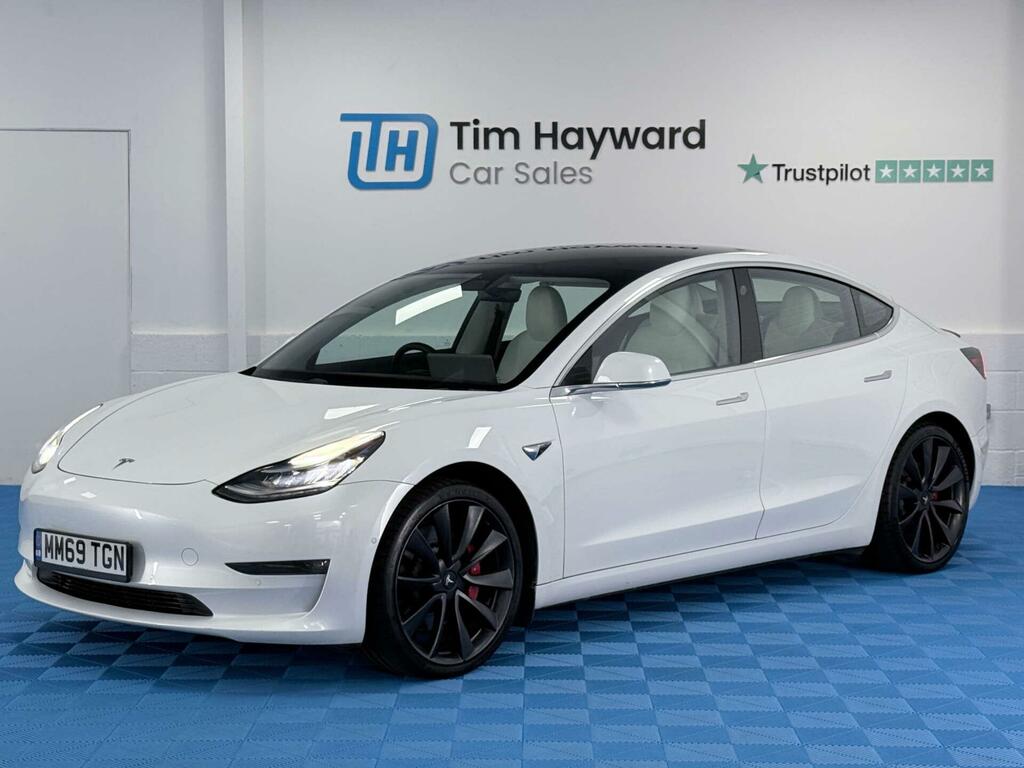 Tesla Model 3 Performance White #2