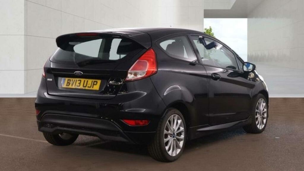 Ford Fiesta 1.6 Tdci Zetec S Euro 5 Black #4