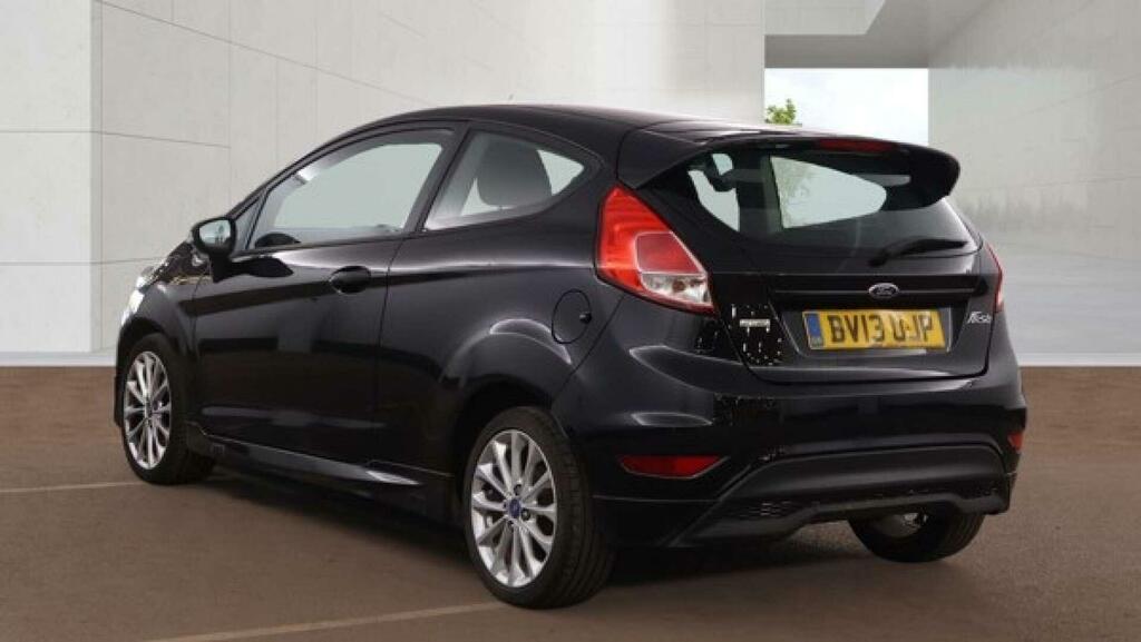 Ford Fiesta 1.6 Tdci Zetec S Euro 5 Black #3