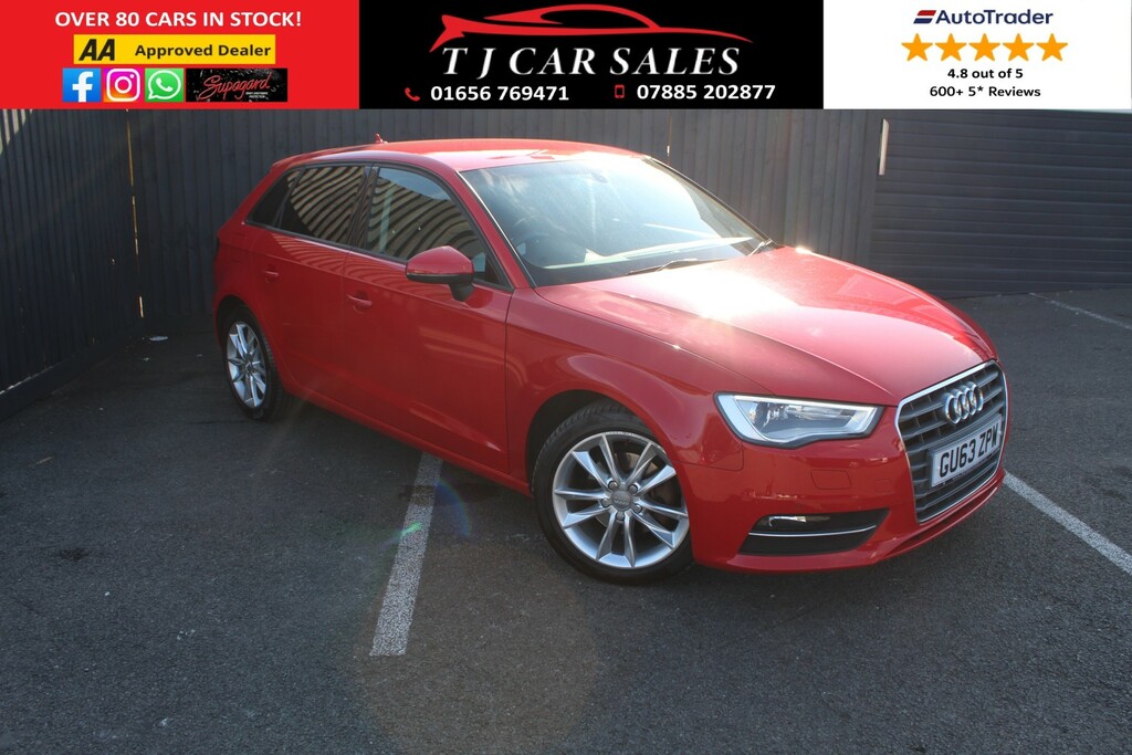 Audi A3 Hatchback 2.0 Tdi Se 2013 Red