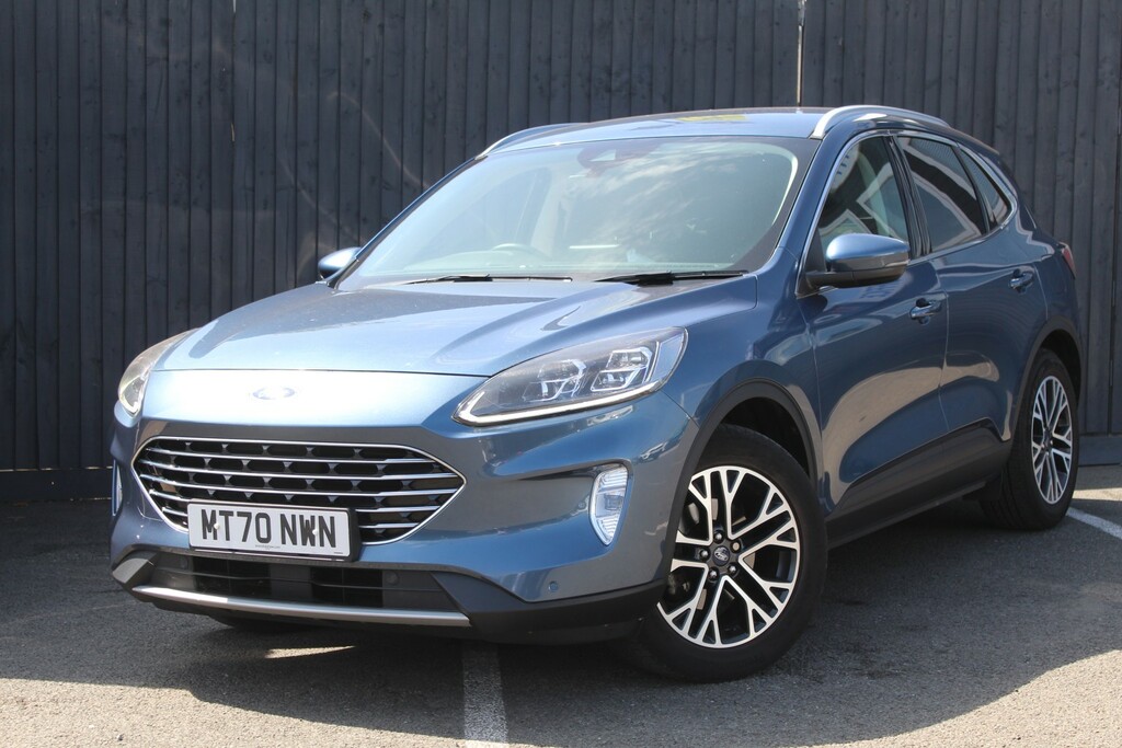 Ford Kuga Suv 2.0 Ecoblue Mhev Titanium 2020 MT70NWN Blue #3