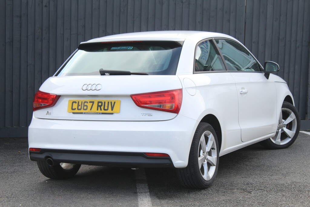Audi A1 Hatchback 1.0 Tfsi Sport 2017 CU67RUV White #6