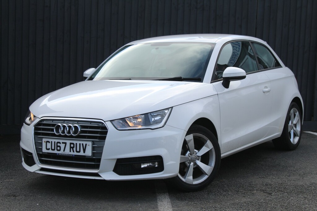 Audi A1 Hatchback 1.0 Tfsi Sport 2017 CU67RUV White #3