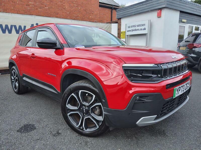 Jeep Avenger 54Kwh Summit YP73ZGV Red