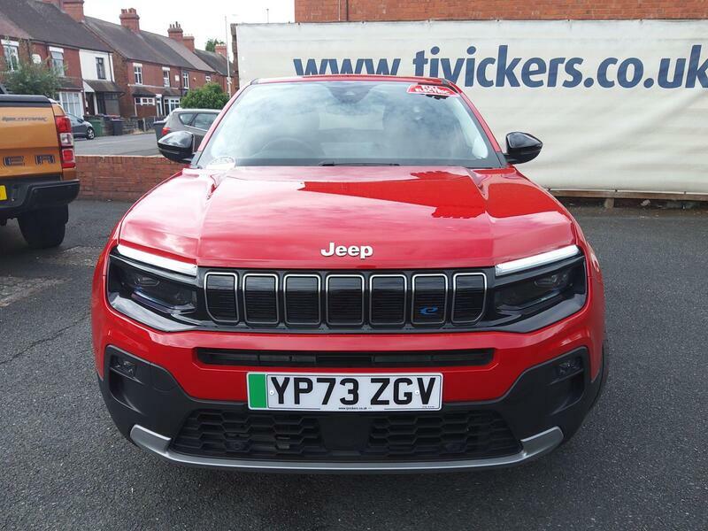Jeep Avenger 54Kwh Summit YP73ZGV Red #2