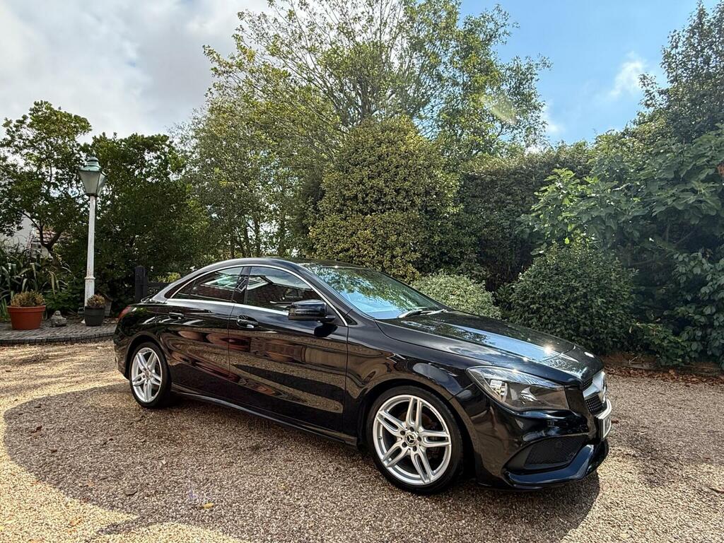 Mercedes-Benz CLA Class 1.6 Cla180 Amg Line Edition Coupe Euro 6 Ss Black