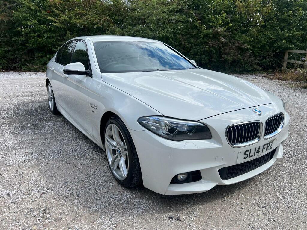 BMW 5 Series 2.0 520D M Sport Euro 6 Ss White #5