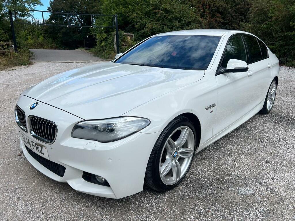 BMW 5 Series 2.0 520D M Sport Euro 6 Ss White #6