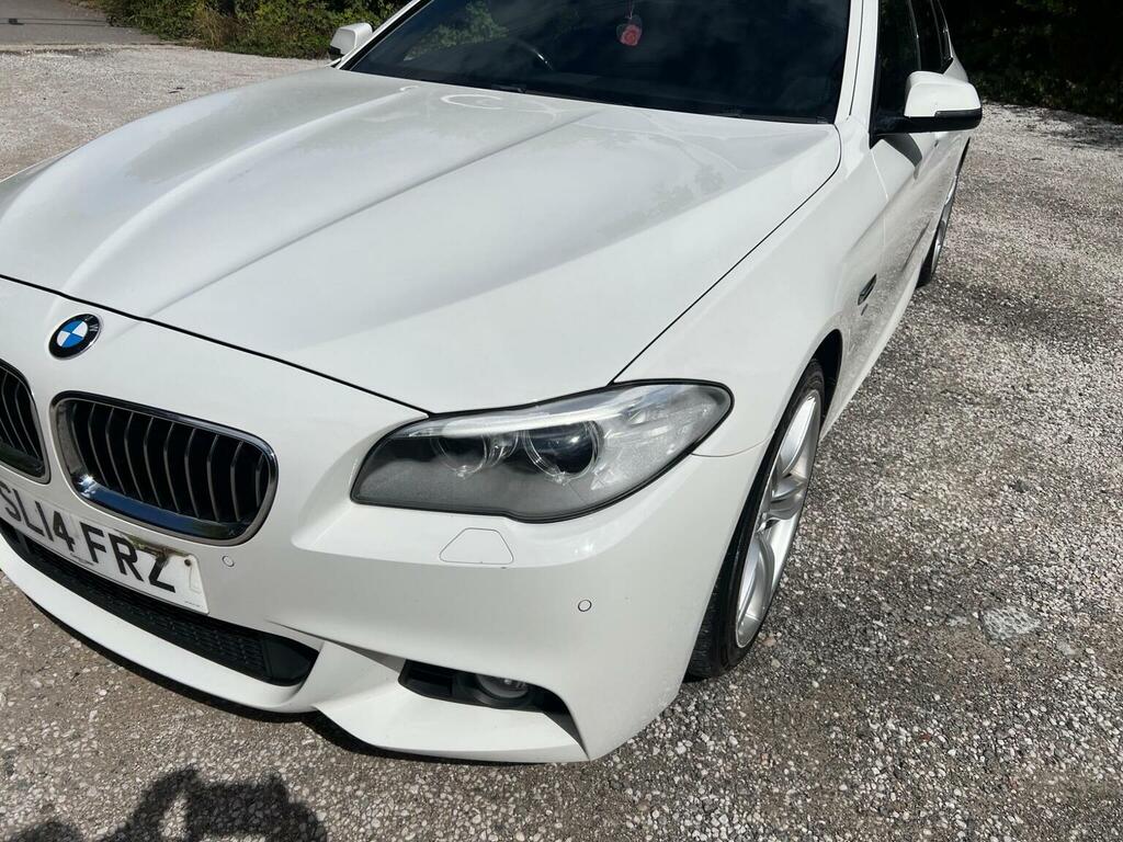BMW 5 Series 2.0 520D M Sport Euro 6 Ss White #3