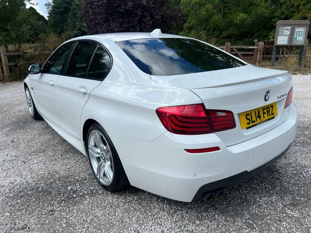 BMW 5 Series 2.0 520D M Sport Euro 6 Ss White #4