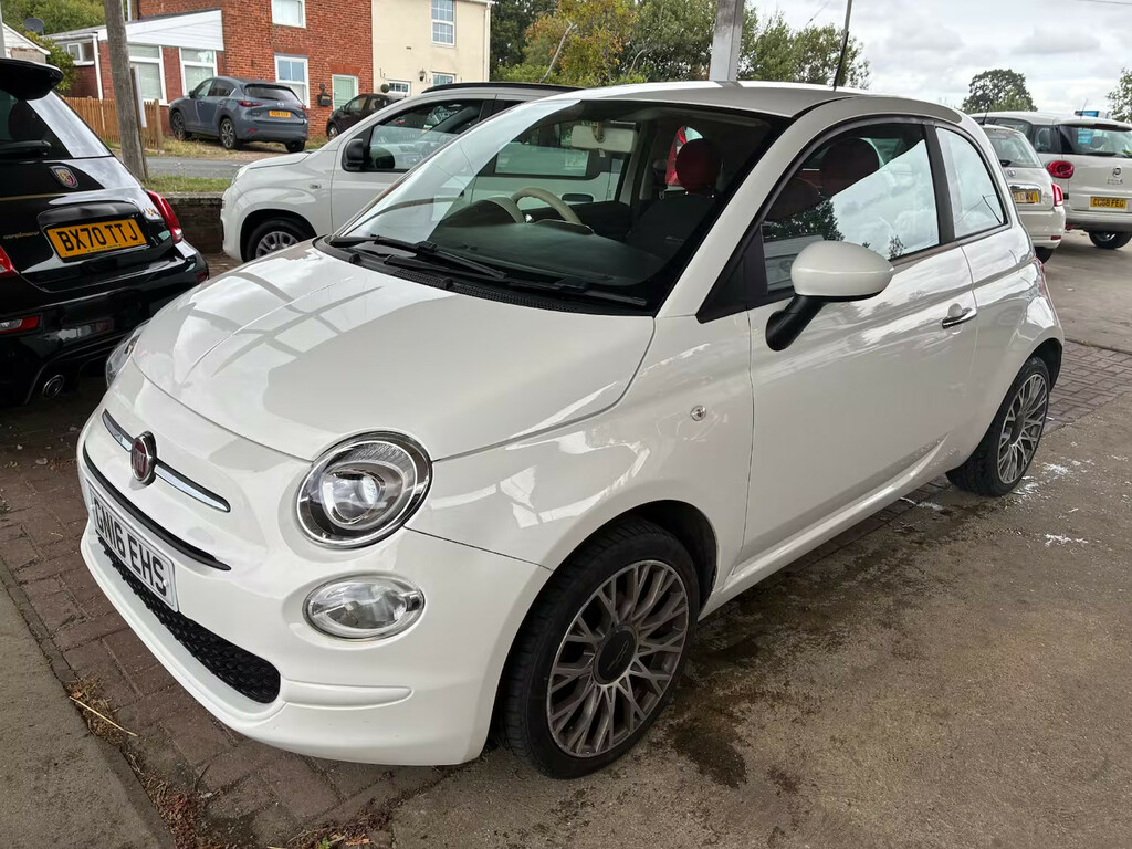 Fiat 500 1.2 Pop Star Hatchback White