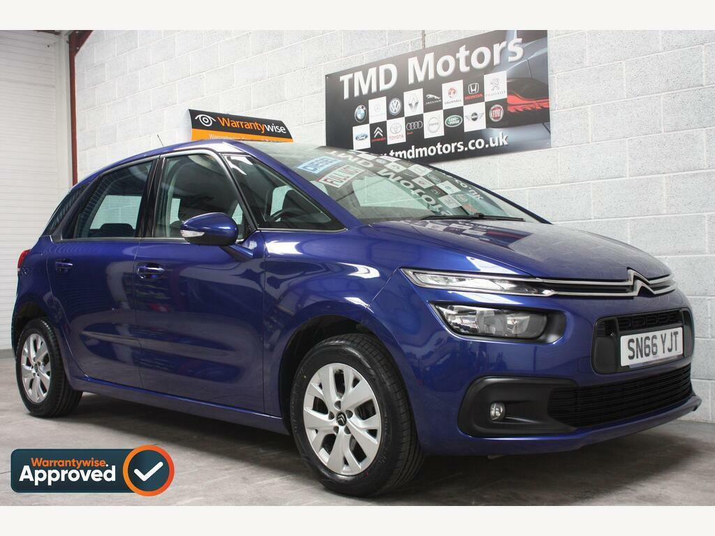 Citroen C4 Picasso 1.6 Bluehdi Touch Edition Euro 6 S S Blue