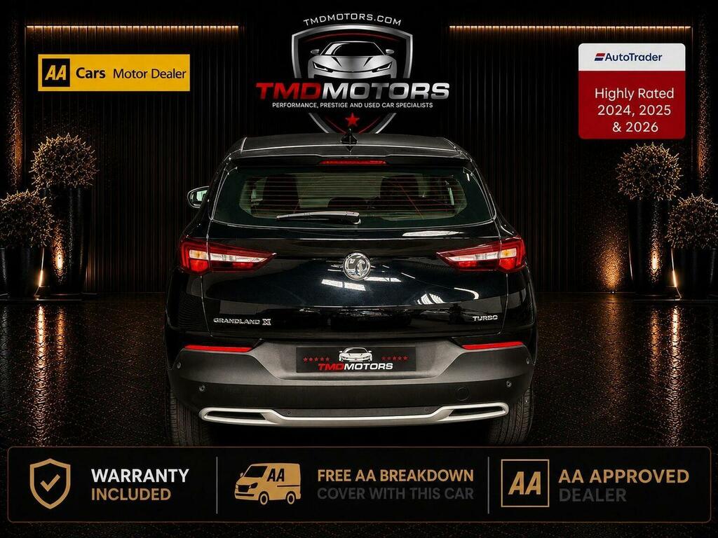 Vauxhall Grandland X 1.2 Turbo Sport Nav Euro 6 Ss Black