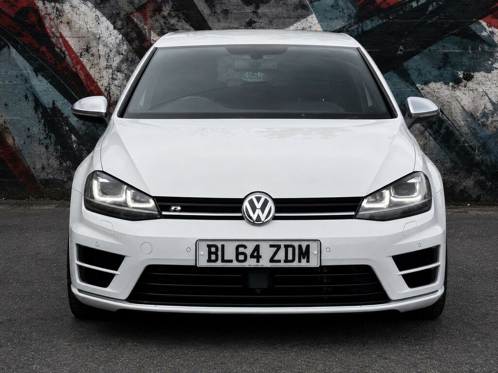 Volkswagen Golf 2.0 Tsi Bluemotion Tech R BL64ZDM White #3