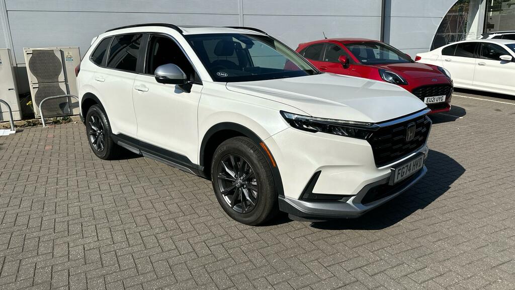 Honda Cr-V 2.0 H I-mmd Advance Ecvt 4Wd Euro 6 Ss White #4