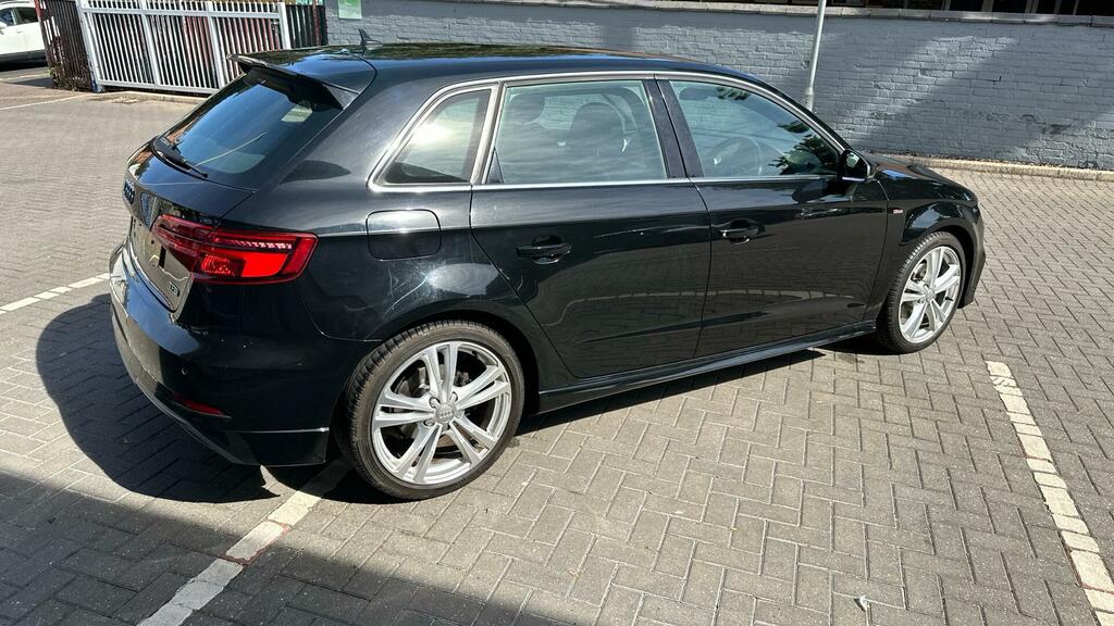 Audi A3 1.5 Tfsi Cod S Line Sportback S Tronic Euro 6 Ss DU18ZXX Black #6
