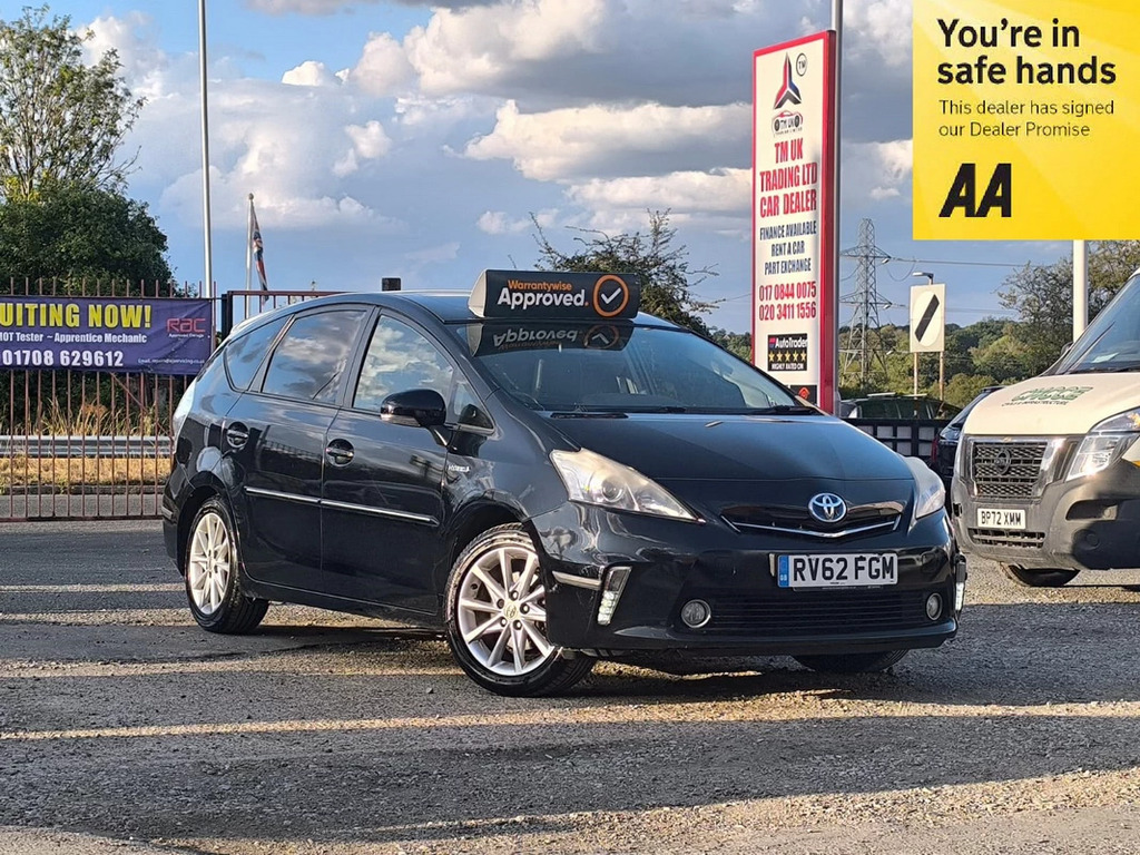 Toyota Prius+ 1.8 Hybrid 201262Vvti T-spirit 7 Seats 2 Key Black