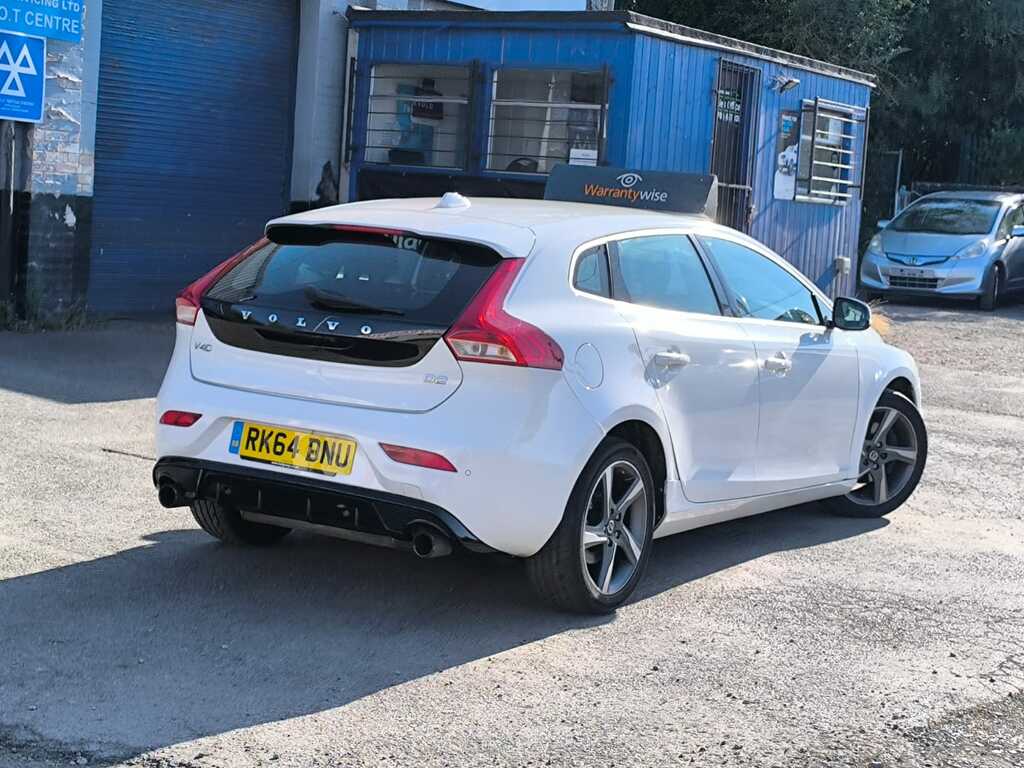 Volvo V40 1.6 201464 D2 R-design Nav 5 Se White #4