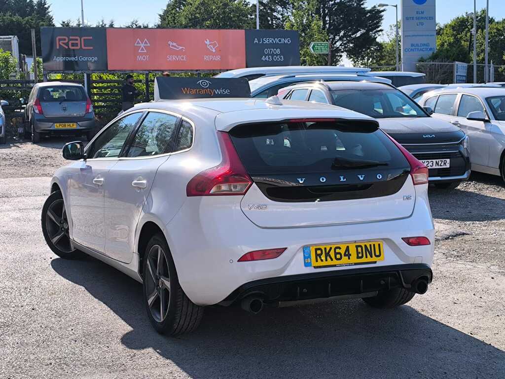 Volvo V40 1.6 201464 D2 R-design Nav 5 Se White #3