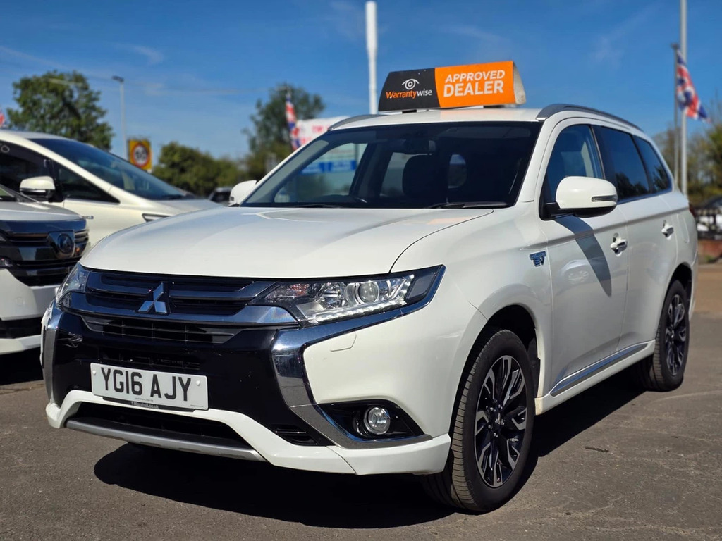 Mitsubishi Outlander 2.0 Plugin Hybrid 201616 12Kwh Gx3h Suv 4Wd Euro YG16AJY White #2