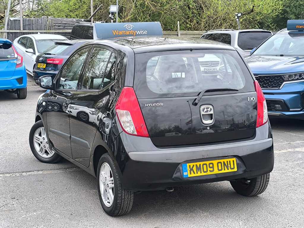 Hyundai I10 1.2 200909 Comfort Hatchback 5 Black #4