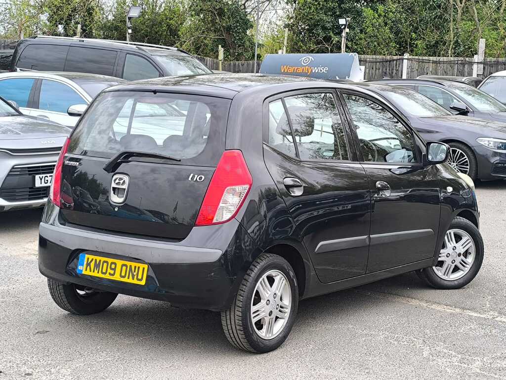 Hyundai I10 1.2 200909 Comfort Hatchback 5 Black #3