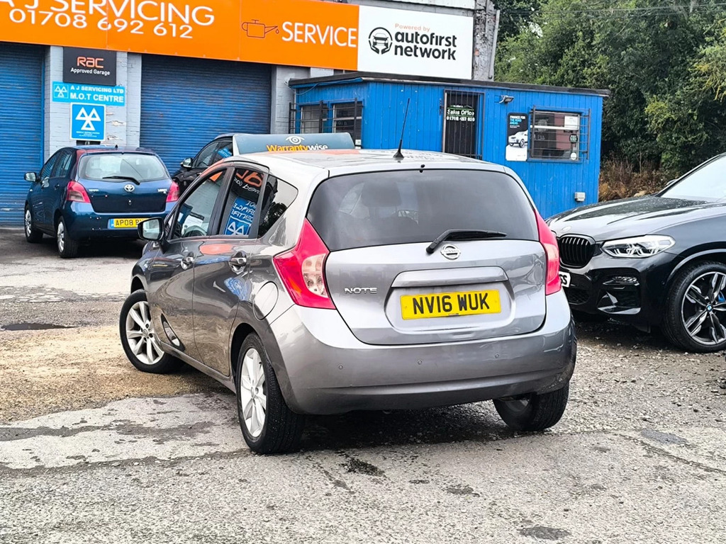 Nissan Note 1.2 201616 Dig-s Acenta Premium Grey #5
