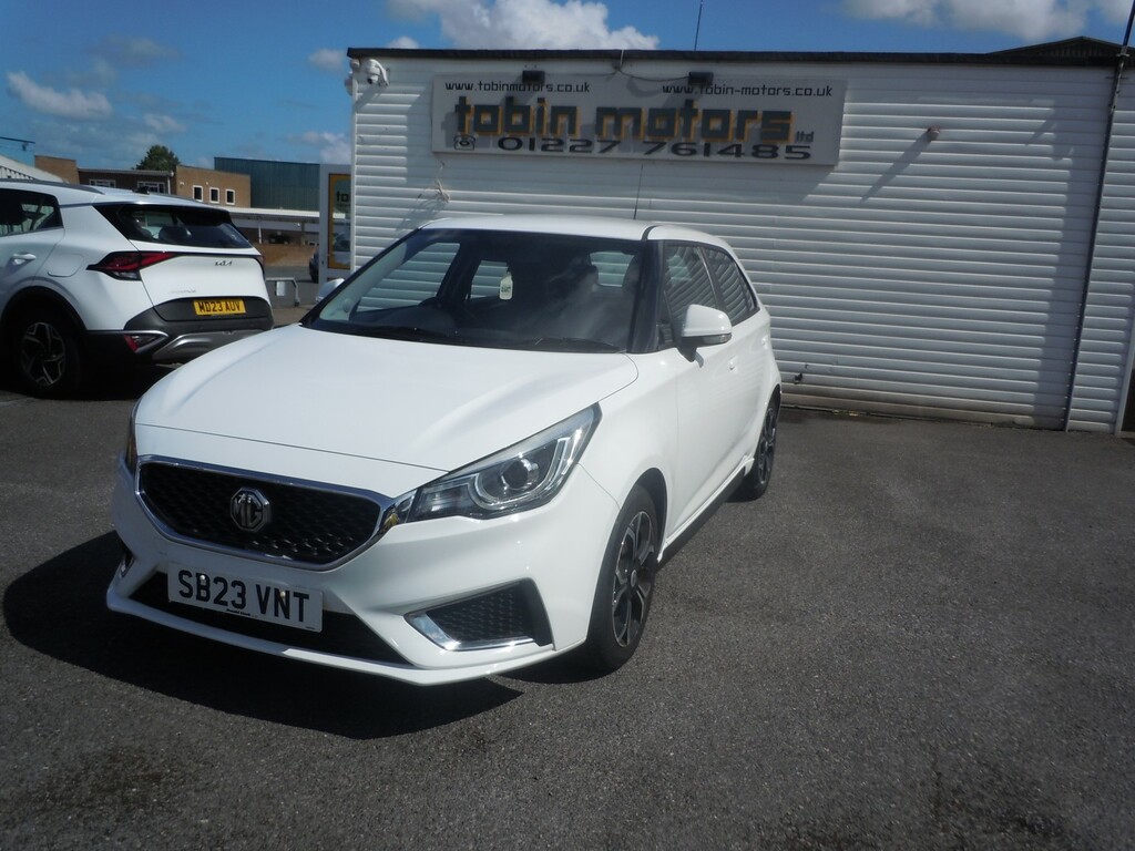 MG MG3 Hatchback 1.5 Vti-tech Exclusive Nav 2023 SB23VNT White