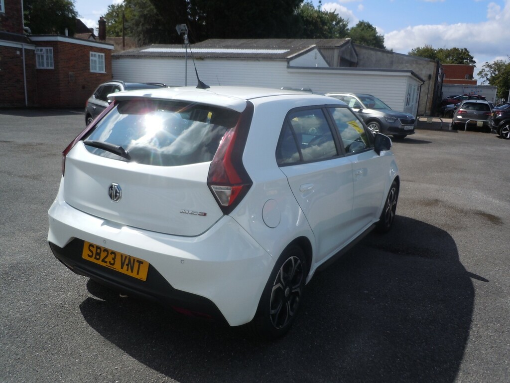 MG MG3 Hatchback 1.5 Vti-tech Exclusive Nav 2023 SB23VNT White #4