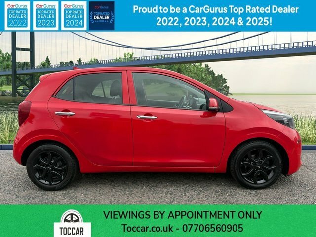 Kia Picanto 1.25 3 Hatchback Euro 6 83 Bhp Red #2