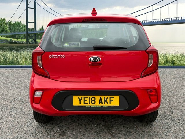 Kia Picanto 1.25 3 Hatchback Euro 6 83 Bhp Red #4