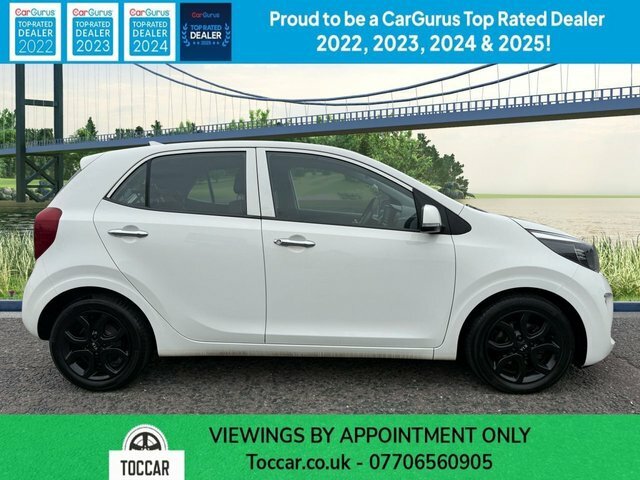 Kia Picanto 1.25 3 Hatchback Euro 6 83 Bhp White #2