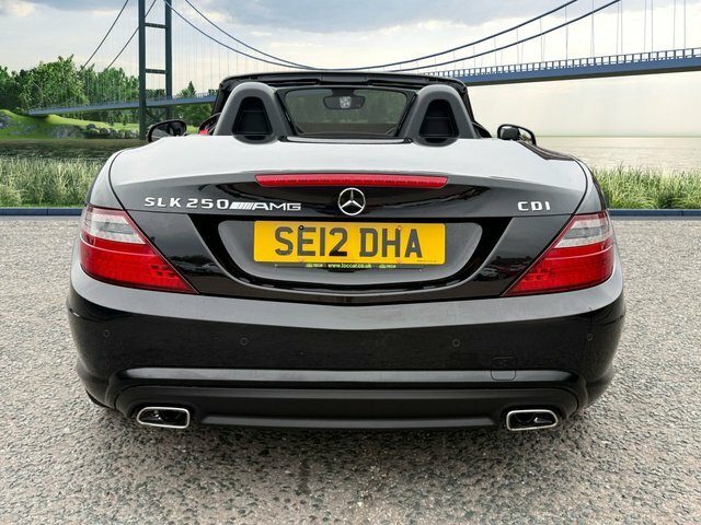 Mercedes-Benz SLK 2.1 Slk250 Cdi Blueefficiency Amg Sport Convertibl Black #4