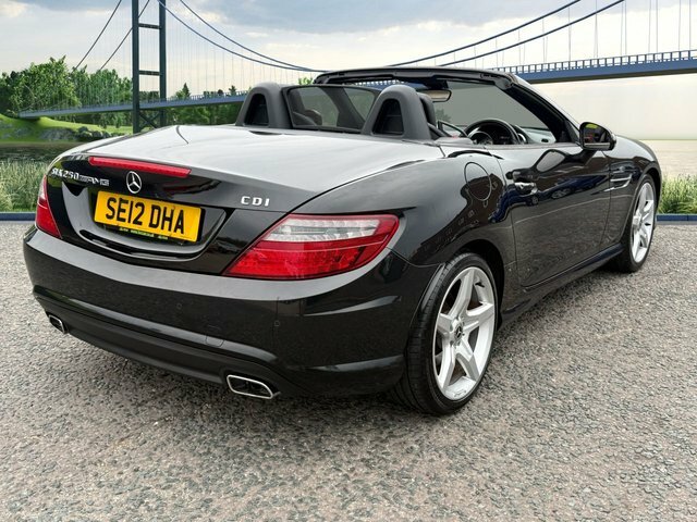 Mercedes-Benz SLK 2.1 Slk250 Cdi Blueefficiency Amg Sport Convertibl Black #3
